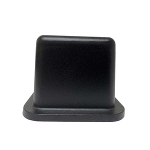 Small Block Chevy Chevrolet Raised Letter Tall Valve Covers - Black