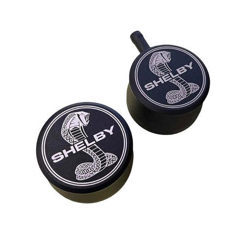 Shelby Snake Billet Aluminum Breather & PCV Valve - Black
