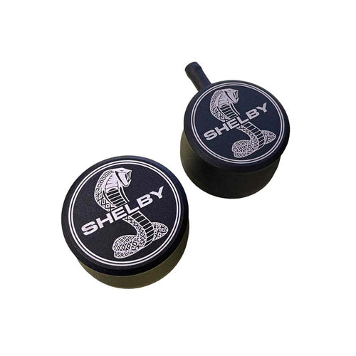 Shelby Snake Billet Aluminum Breather & PCV Valve - Black