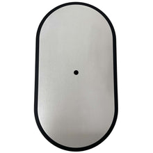 Load image into Gallery viewer, 15&quot; Oval Custom Air Cleaner Lid Kit - Line Grain Finish