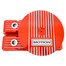 Load image into Gallery viewer, Small Block Chevy MOTION Logo Valve Covers &amp; 13&quot; Air Cleaner - Orange