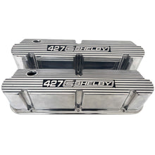Load image into Gallery viewer, Ford Small Block Pentroof 427 CS Shelby Logo Tall Valve Covers - Polished