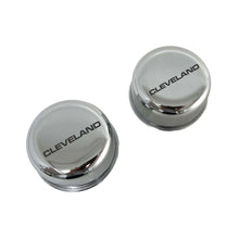 Load image into Gallery viewer, Cleveland Chrome Valve Cover Breather Set - Polished