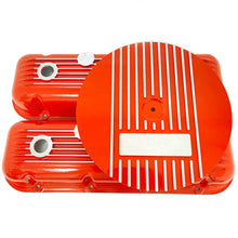Load image into Gallery viewer, Big Block Chevy Valve Covers &amp; 14" Air Cleaner - Custom - Orange