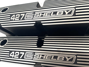 Ford 289-351W Pentroof CS Shelby 427 Valve Covers - Black