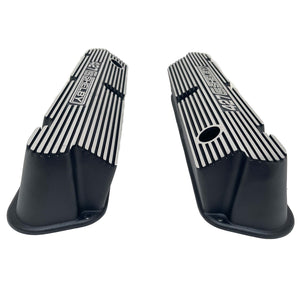 Ford 289-351W Pentroof CS Shelby 427 Valve Covers - Black