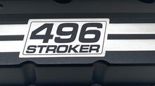 Load image into Gallery viewer, Big Block Chevy 496 Stroker Tall Valve Covers - Billet Top - Black