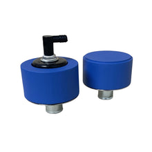 Load image into Gallery viewer, Blue Die-Cast Aluminum Valve Cover Breather &amp; PCV Valve - Custom