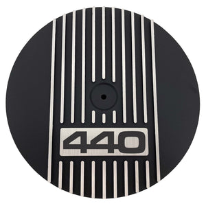 Mopar 440 Air Cleaner Kit - 13" Round - Style 1 - Black