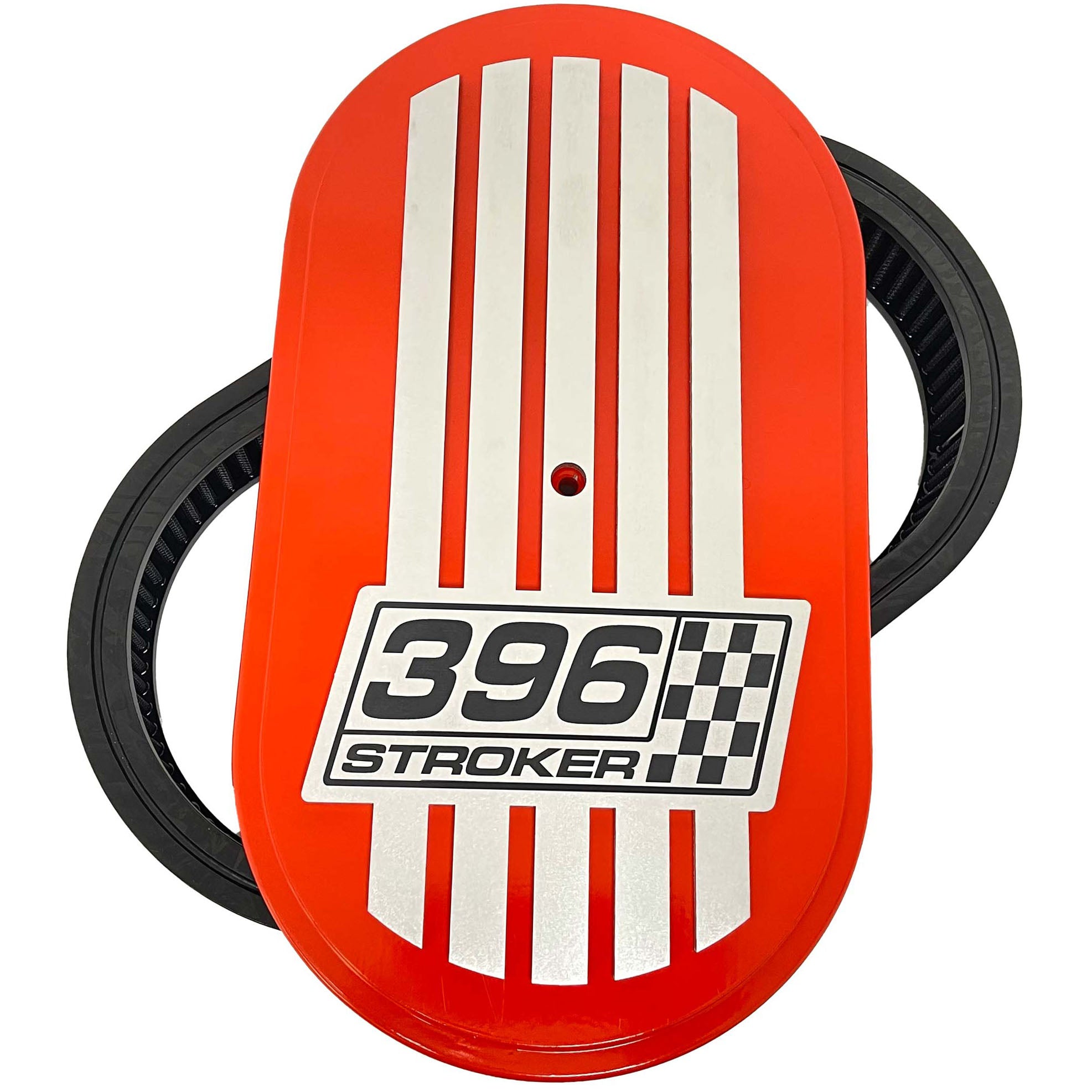 Air Cleaner Kits - 15 in. Oval Top - Custom Die-Cast Aluminum