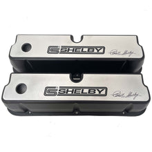 Load image into Gallery viewer, CS Shelby 351W Tall Black Valve Covers - Full Billet Top - Black