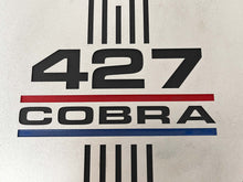 Load image into Gallery viewer, 427 COBRA - 15&quot; Oval Air Cleaner Kit - Tri-color - Silver