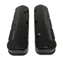 Load image into Gallery viewer, Big Block Chevy 427 Tall Valve Covers - Outline Logo - Black