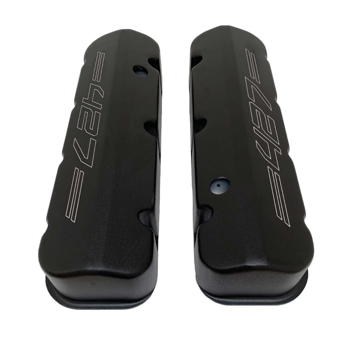 Big Block Chevy 427 Tall Valve Covers - Outline Logo - Black – Ansen USA