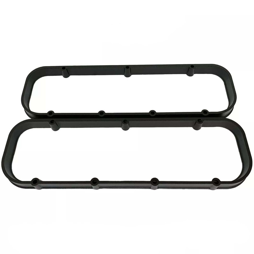 Big Block Chevy Valve Cover Spacers - Black