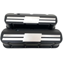 Load image into Gallery viewer, Big Block Chevy Tall Valve Covers - Custom Billet Top - Black