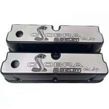 Load image into Gallery viewer, Ford 289, 351W Tall CS Shelby COBRA - Full Billet Top - Black