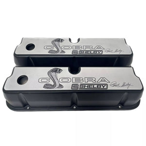 Ford 289, 351W Tall CS Shelby COBRA - Full Billet Top - Black