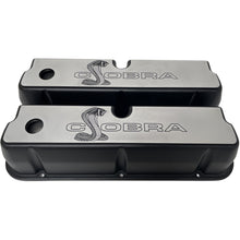Load image into Gallery viewer, Ford 289, 351W Tall COBRA Snake - Full Billet Top - Black