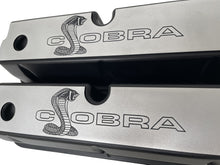 Load image into Gallery viewer, Ford 289, 351W Tall COBRA Snake - Full Billet Top - Black