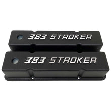 Load image into Gallery viewer, 383 STROKER Small Block Chevy Tall Valve Covers - Black