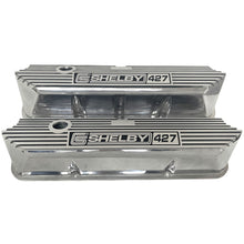 Load image into Gallery viewer, Ford FE Tall CS Shelby 427 Valve Covers - Long Plate - Polished