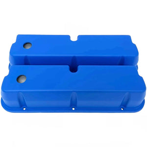 Ford Small Block 289 351W Tall Valve Covers - Custom - Blue