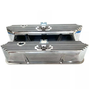 Ford FE Tall 390 American Eagle Valve Covers - Polished
