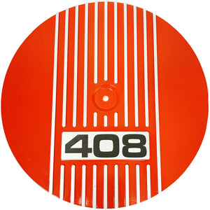 Mopar/Ford 408 Round 14" Air Cleaner Kit - Orange