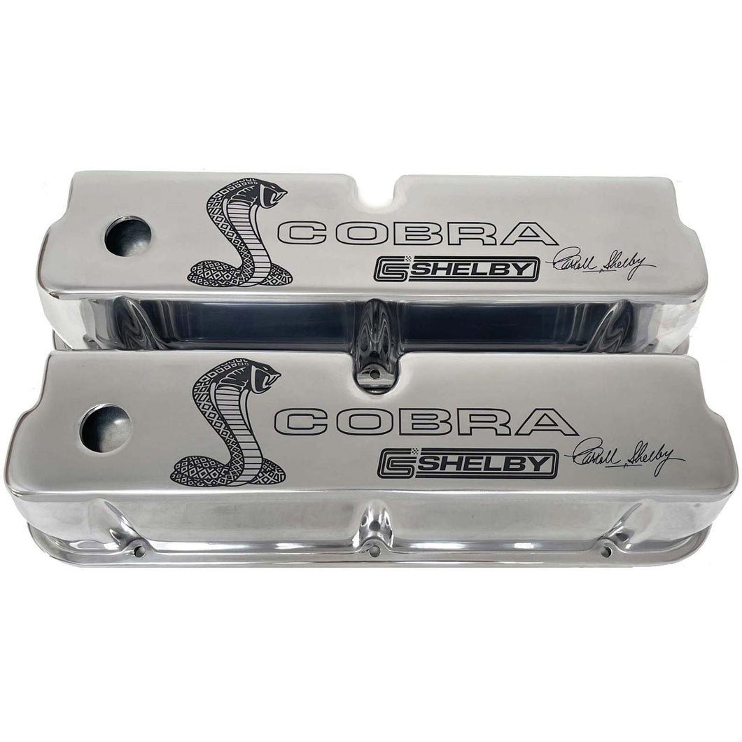 Ford 289, 351W Tall CS Shelby COBRA - Premium Series - Polished