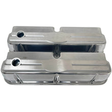 Load image into Gallery viewer, Ford Small Block 289 351W Tall Valve Covers - Oval Billet - Custom - Polished
