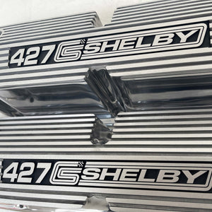 Ford 289-351W Pentroof CS Shelby 427 Valve Covers - Polished