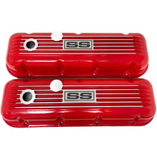 Load image into Gallery viewer, Big Block Chevy SS Block Logo Valve Covers - Red