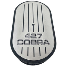 Load image into Gallery viewer, Ford 427 COBRA - 15&quot; Oval Air Cleaner Kit - Silver
