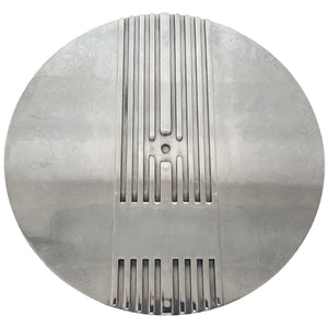 13" Round Narrow Fin Air Cleaner Kit - Custom - Polished