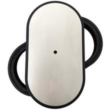 Load image into Gallery viewer, 15&quot; Oval Air Cleaner Kit - Custom - Black Rim - Silver