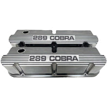 Load image into Gallery viewer, Ford Small Block Pentroof 289 COBRA Valve Covers - Polished