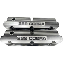 Load image into Gallery viewer, Ford Small Block Pentroof 289 COBRA Valve Covers - Polished