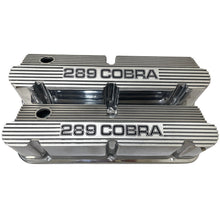 Load image into Gallery viewer, Ford Small Block Pentroof 289 COBRA Valve Covers - Polished