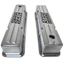 Load image into Gallery viewer, 383 STROKER Raised Billet Top Valve Covers - Style 2 - Polished