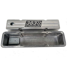 Load image into Gallery viewer, 383 STROKER Raised Billet Top Valve Covers - Style 2 - Polished