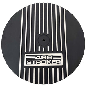 Chevy 496 Stroker 14" Air Cleaner Kit - Black