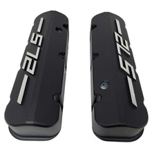 Load image into Gallery viewer, Big Block Chevy 572 - RAISED LOGO - Tall Valve Covers - Black