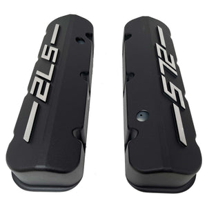 Big Block Chevy 572 - RAISED LOGO - Tall Valve Covers - Black