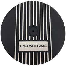 Load image into Gallery viewer, Pontiac Logo 13" Round Air Cleaner Kit - Black