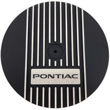 Load image into Gallery viewer, Pontiac Logo 14" Round Air Cleaner Kit - Black