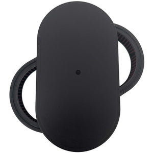 15" Oval Air Cleaner Kit - Custom - Black