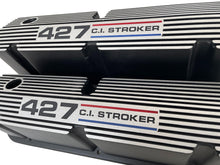 Load image into Gallery viewer, Ford Small Block Pentroof 427 C.I. Stroker Valve Covers - Tri-Color 1 - Black
