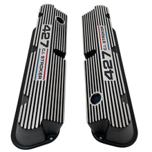 Load image into Gallery viewer, Ford Small Block Pentroof 427 C.I. Stroker Valve Covers - Tri-Color 1 - Black