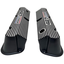 Load image into Gallery viewer, Ford Small Block Pentroof 427 C.I. Stroker Valve Covers - Tri-Color 1 - Black